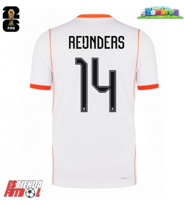 Países Bajos Tijjani Reijnders #14 Segunda Equipación Mundial 2026 Manga Corta